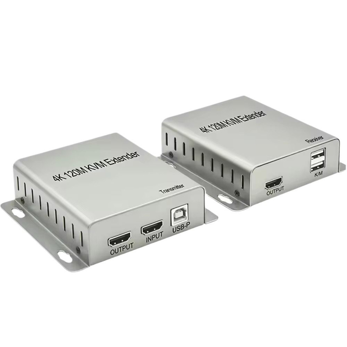 E-Link 4K 120M HDMI KVM Extender over IP,with IR, USB